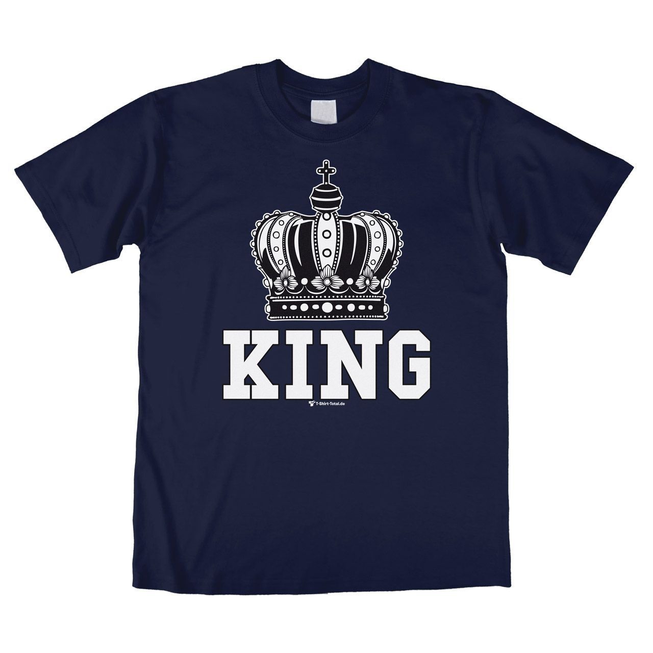 King Unisex T-Shirt navy Large
