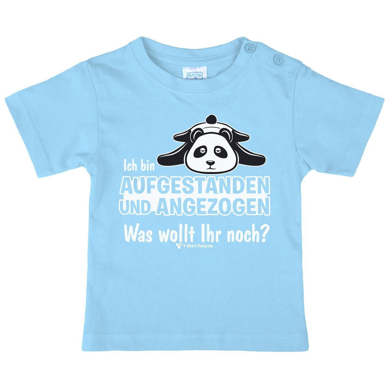 Angezogen Kinder T-Shirt hellblau 146 / 152