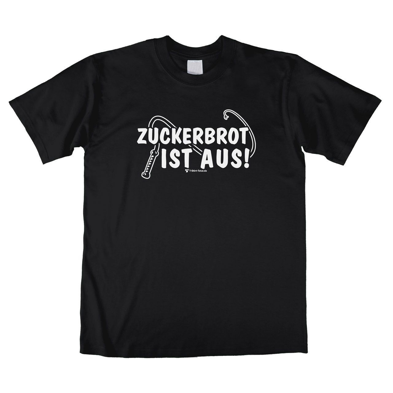 Zuckerbrot Unisex T-Shirt schwarz Extra Large