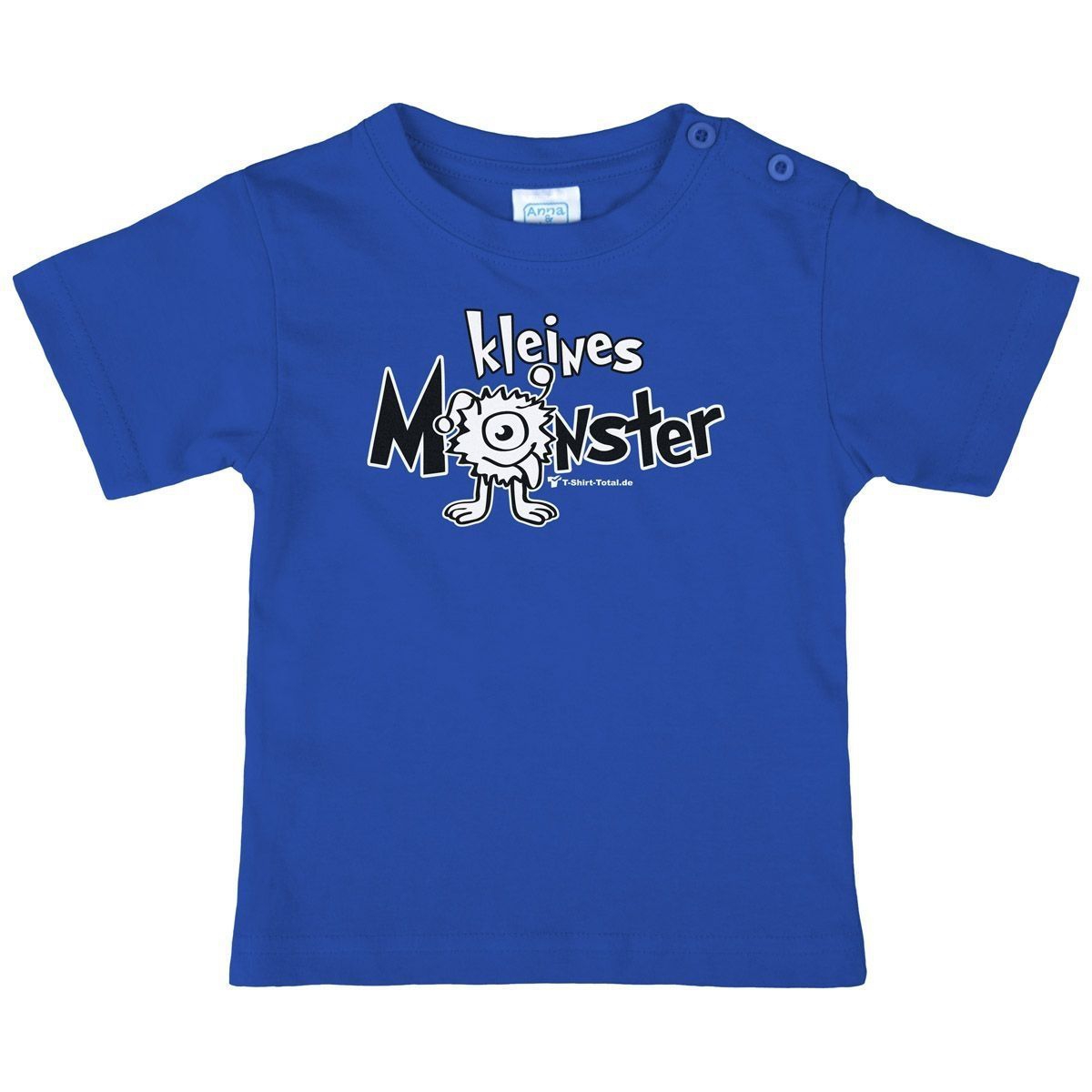Kleines Monster Kinder T-Shirt royal 110 / 116