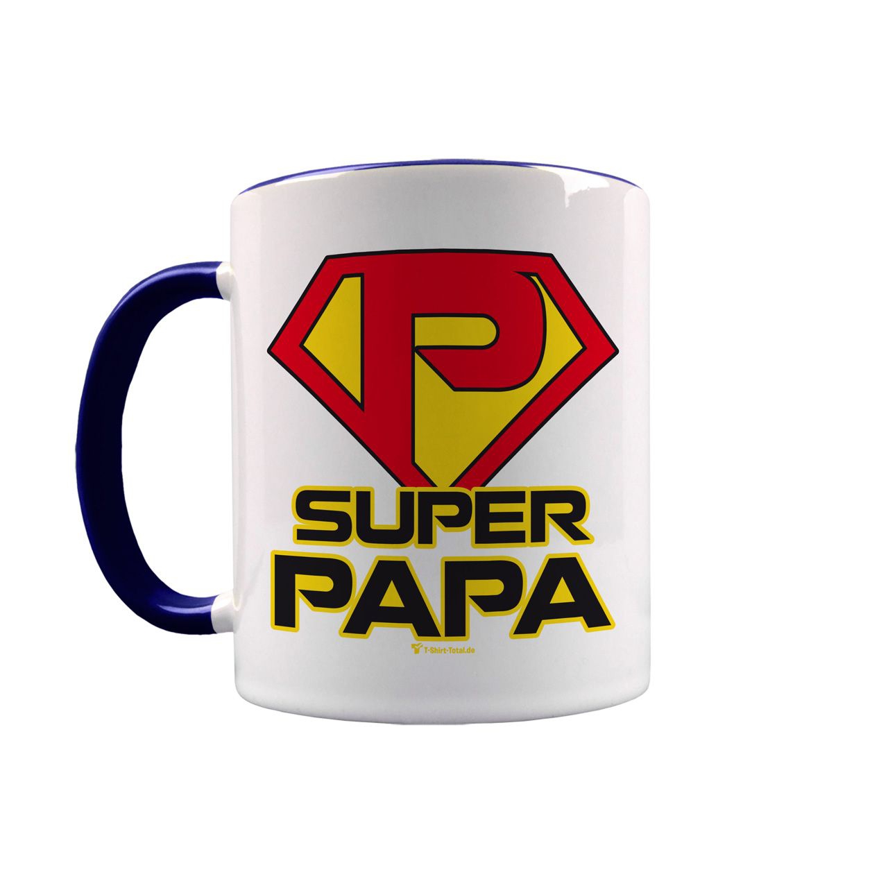 Super Papa Tasse navy / weiß