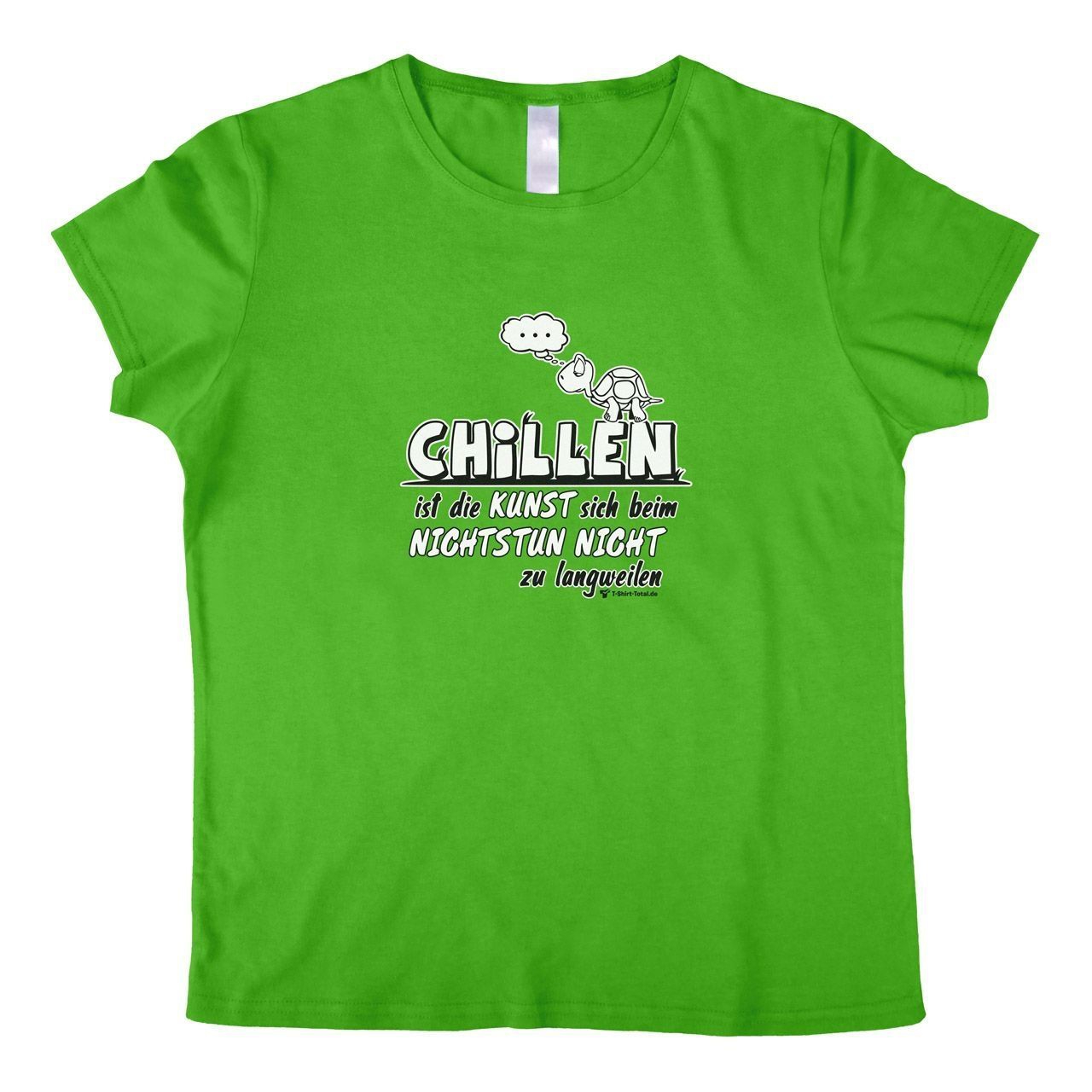 Chillen Woman T-Shirt grün Small