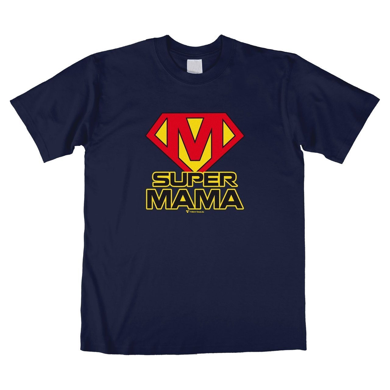 Super Mama Unisex T-Shirt navy Small