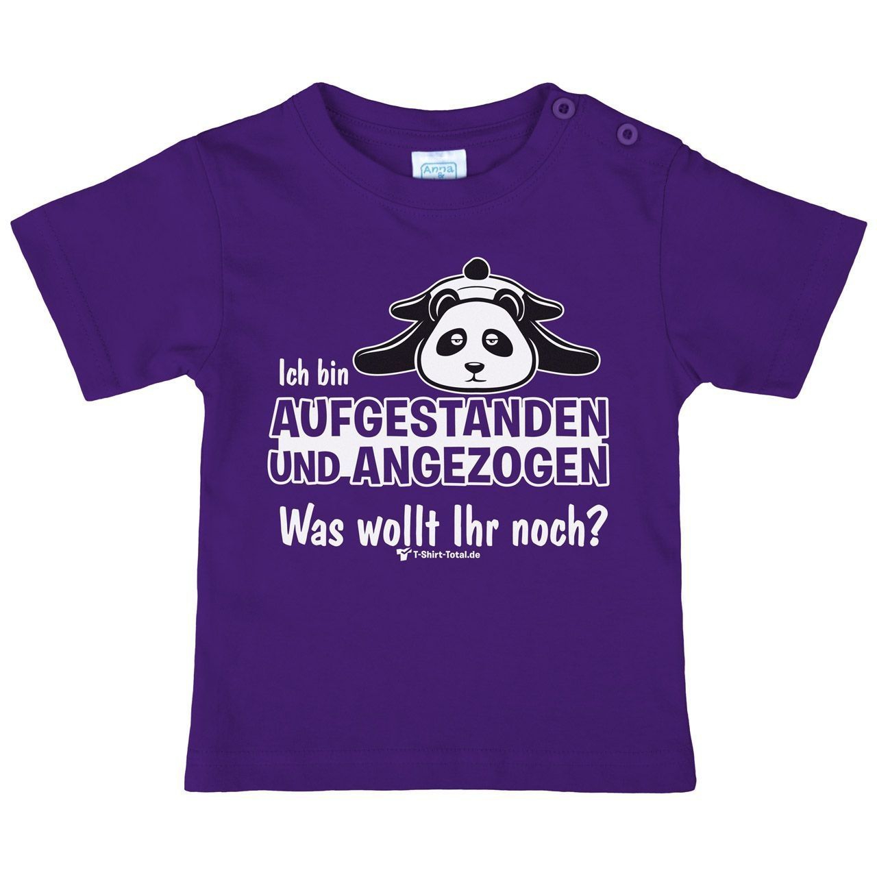 Angezogen Kinder T-Shirt lila 146 / 152