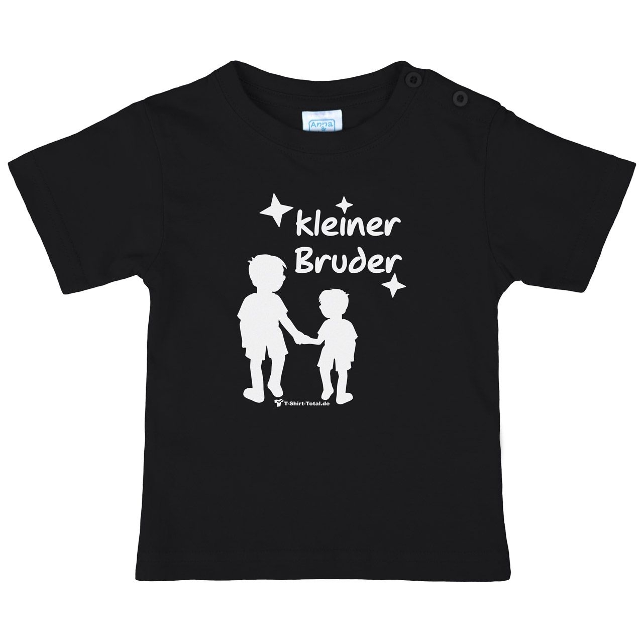 Kleiner Bruder JJ Kinder T-Shirt schwarz 68 / 74