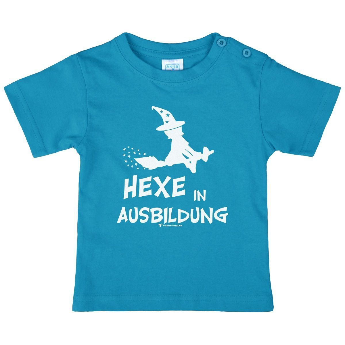 Hexe in Ausbildung Kinder T-Shirt türkis 110 / 116