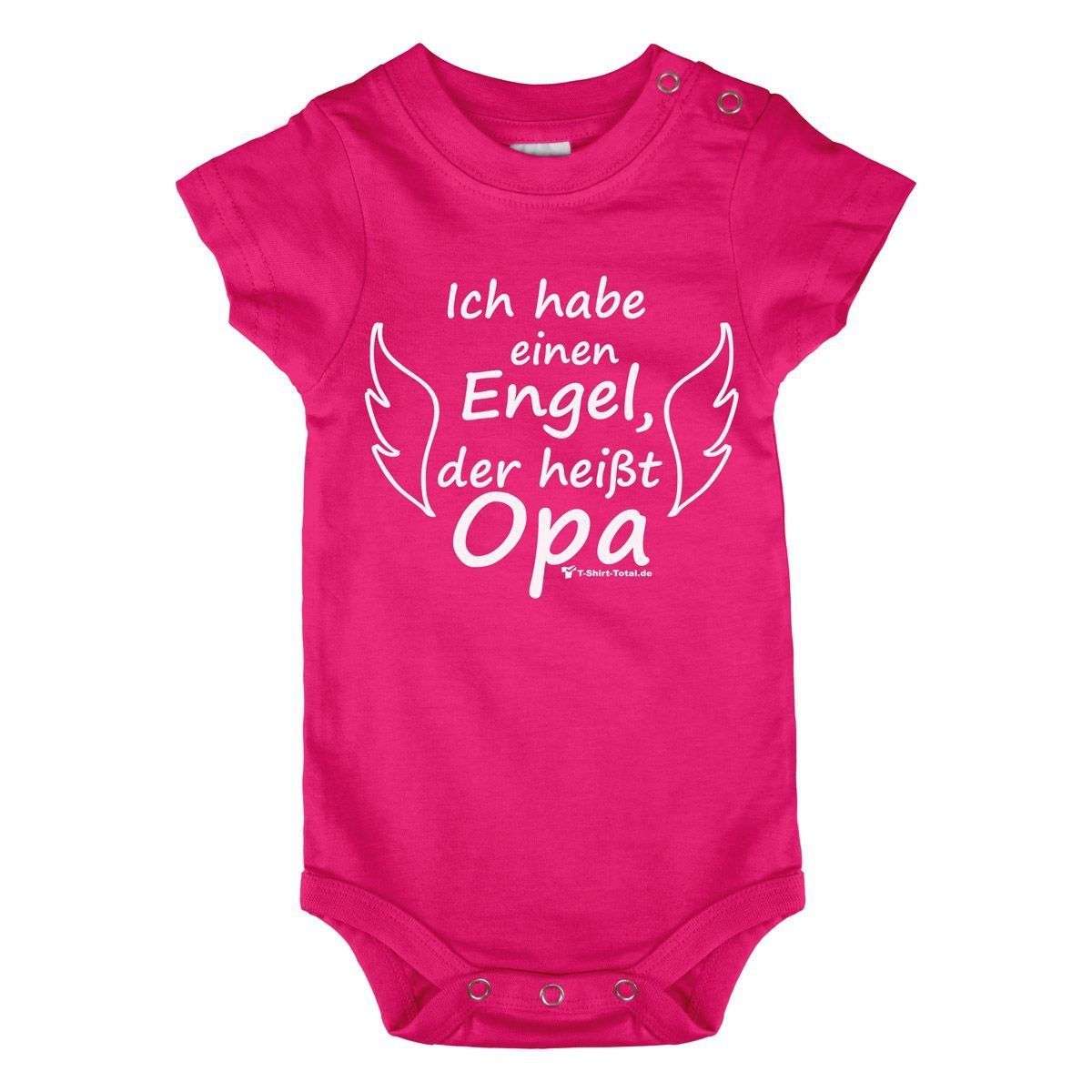 Engel Opa Baby Body Kurzarm pink 56 / 62