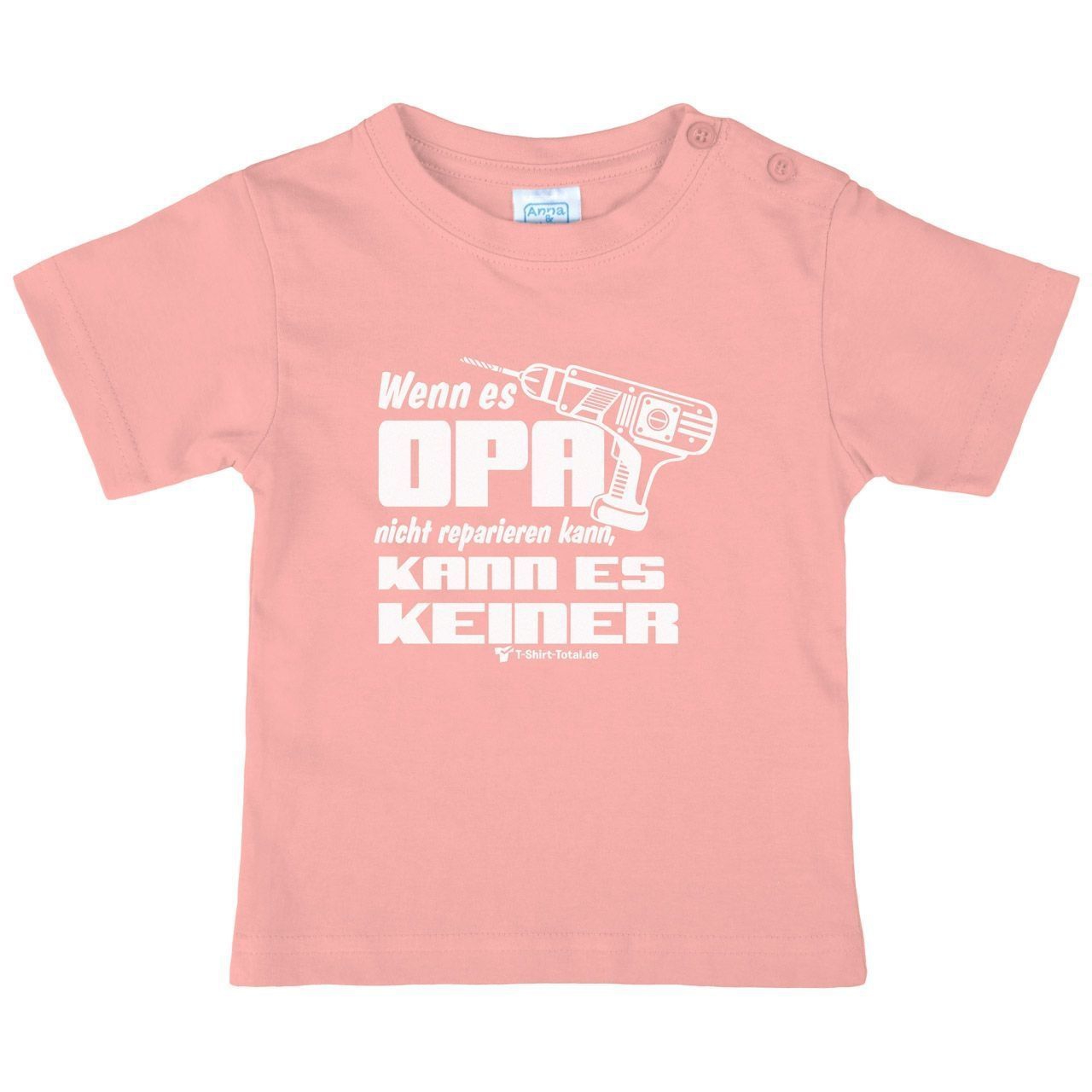 Wenn es Opa Kinder T-Shirt rosa 122 / 128