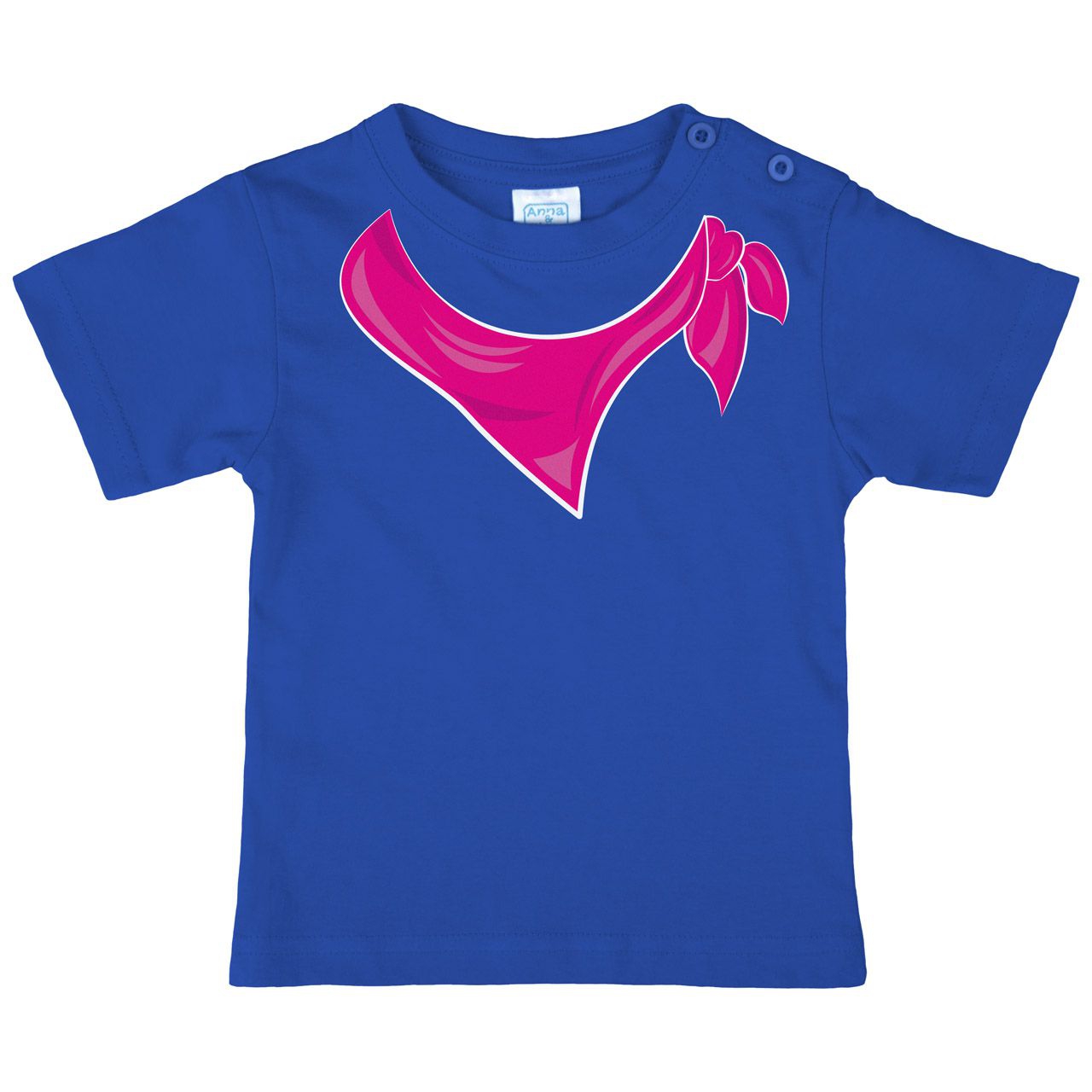 Halstuch pink Mädchen Kinder T-Shirt royal 68 / 74
