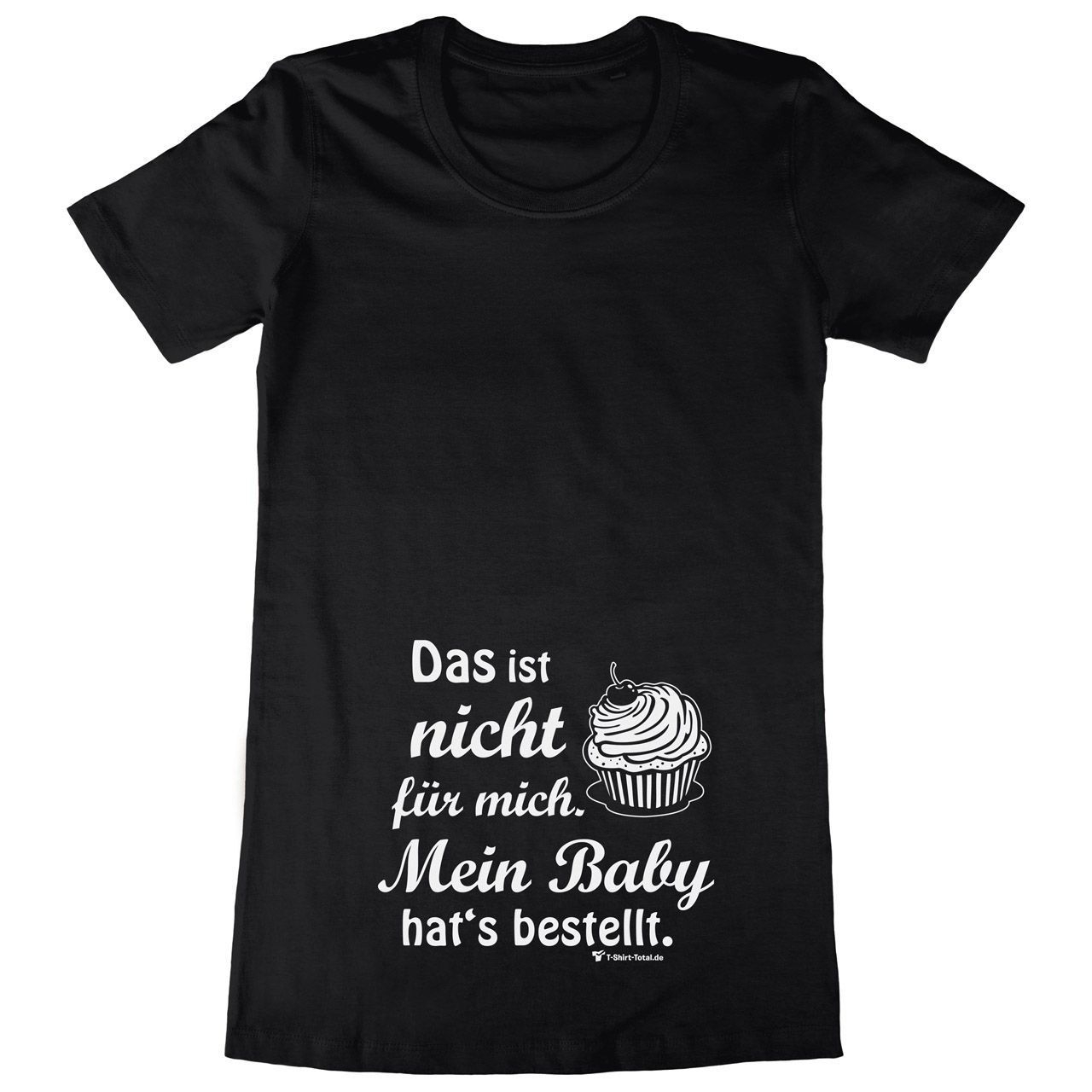 Baby hats bestellt Woman Long Shirt schwarz 2-Extra Large