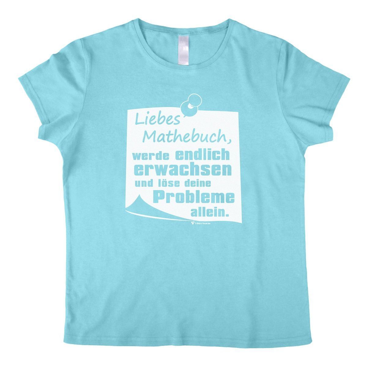 Liebes Mathebuch Woman T-Shirt hellblau Small