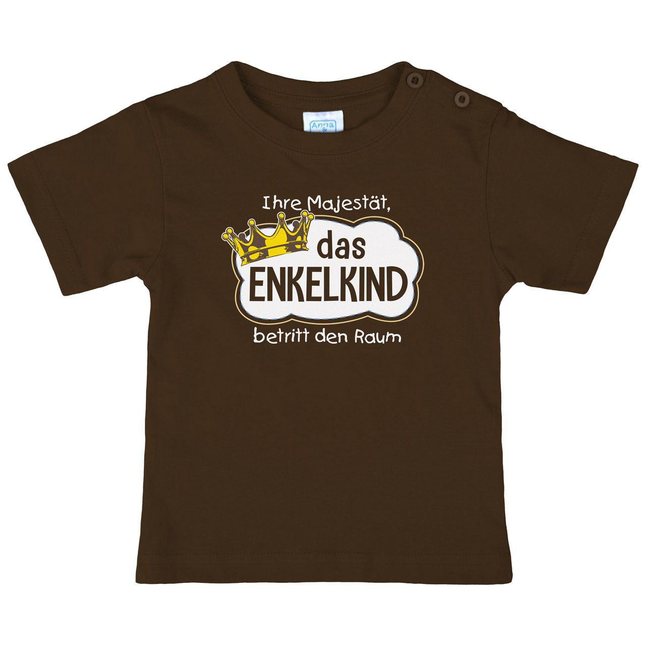 Majestät Enkelkind Kinder T-Shirt braun 80 / 86