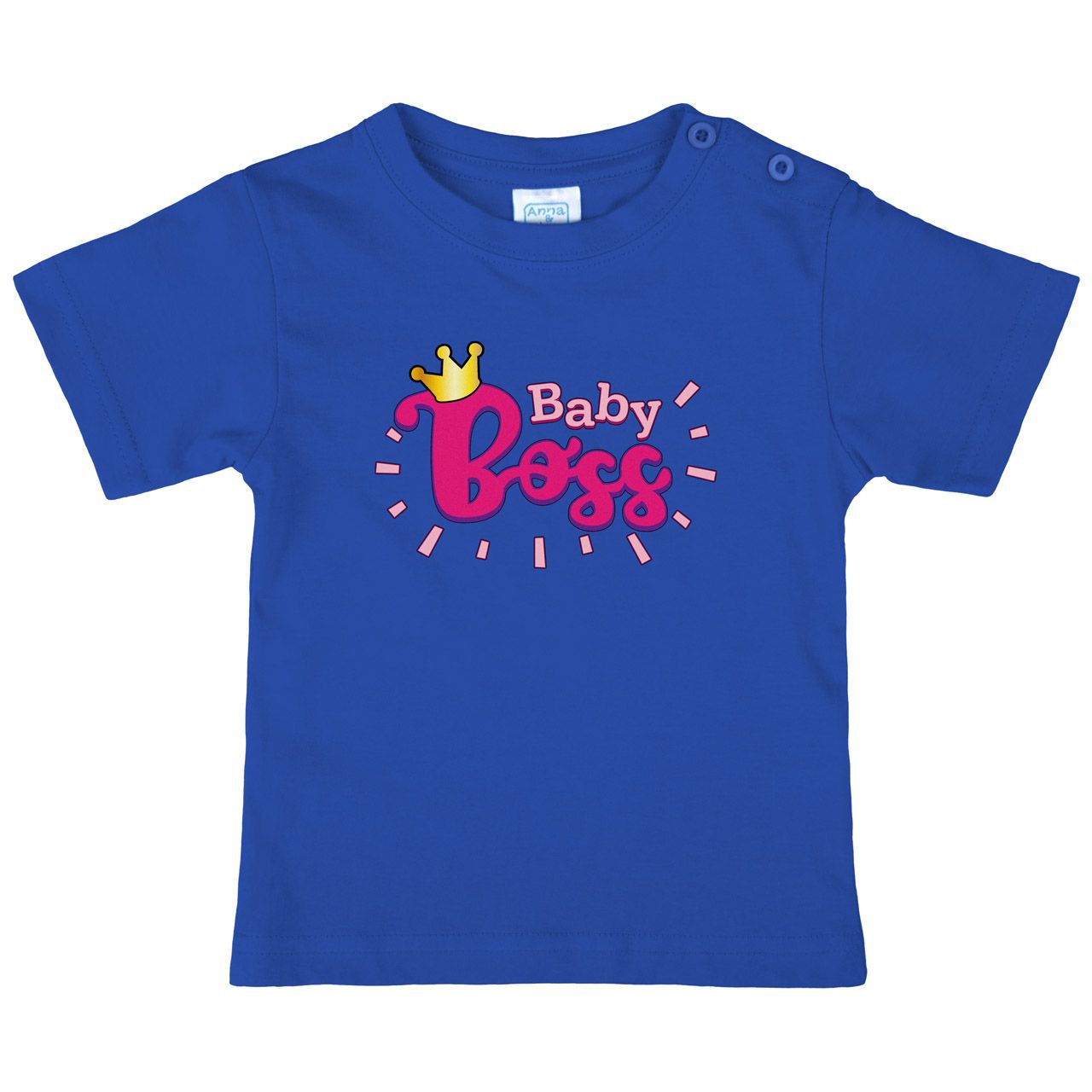 Baby Boss Pink Kinder T-Shirt royal 56 / 62