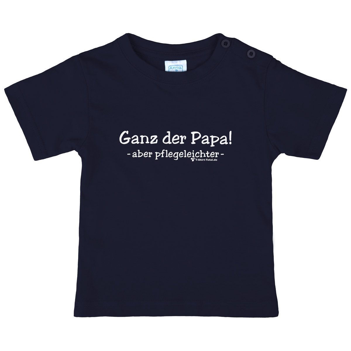 Ganz der Papa Kinder T-Shirt navy 56 / 62