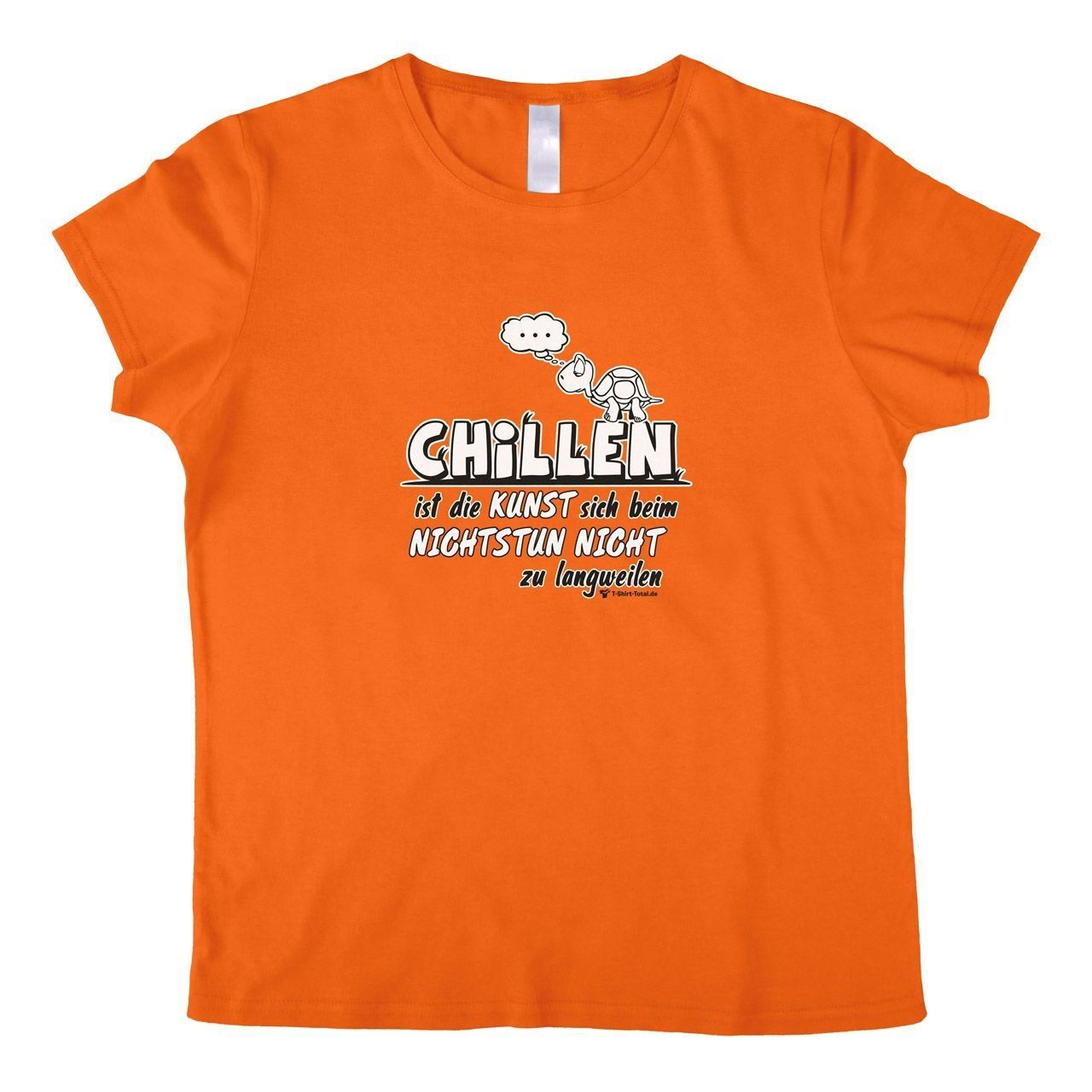 Chillen Woman T-Shirt orange Small