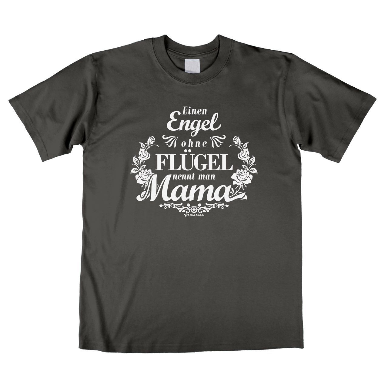Mama ohne Flügel Unisex T-Shirt grau Medium