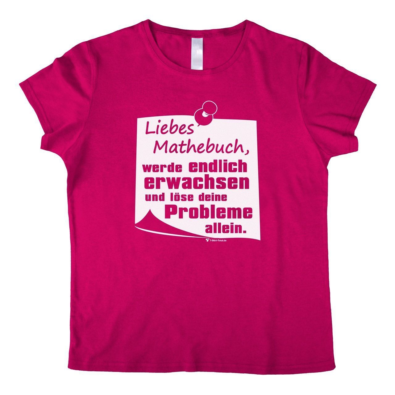 Liebes Mathebuch Woman T-Shirt pink Small