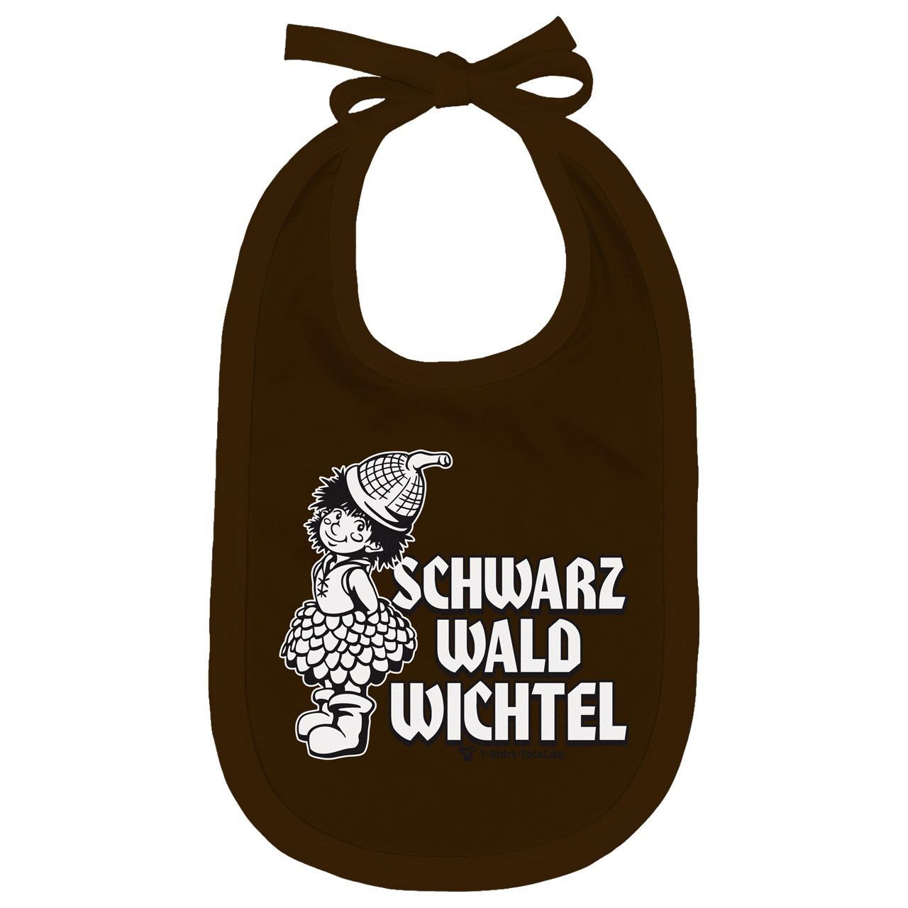 Schwarzwald Wichtel Lätzchen braun
