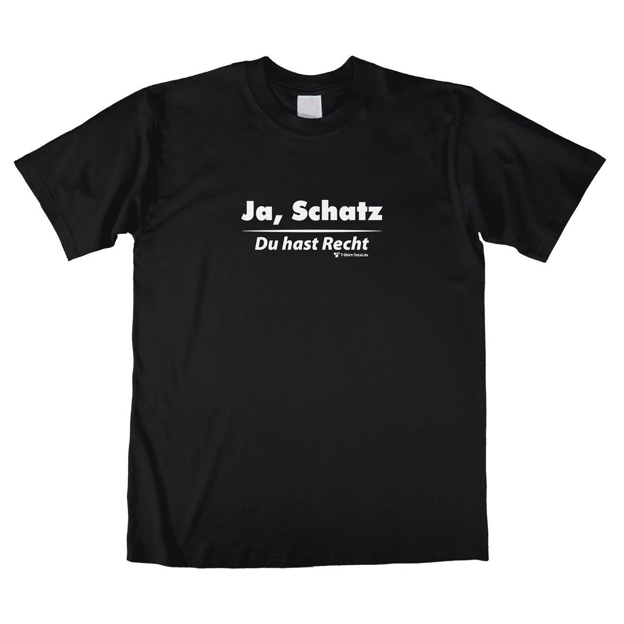 Ja Schatz Unisex T-Shirt schwarz Extra Large