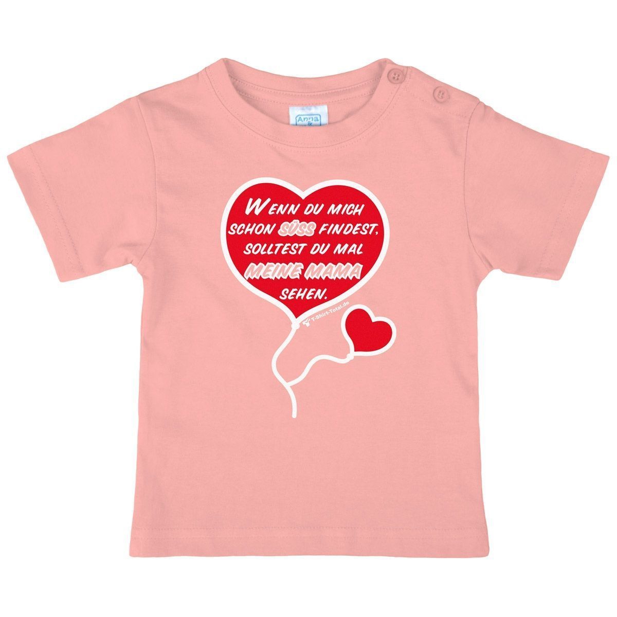 Süß finden Kinder T-Shirt rosa 98