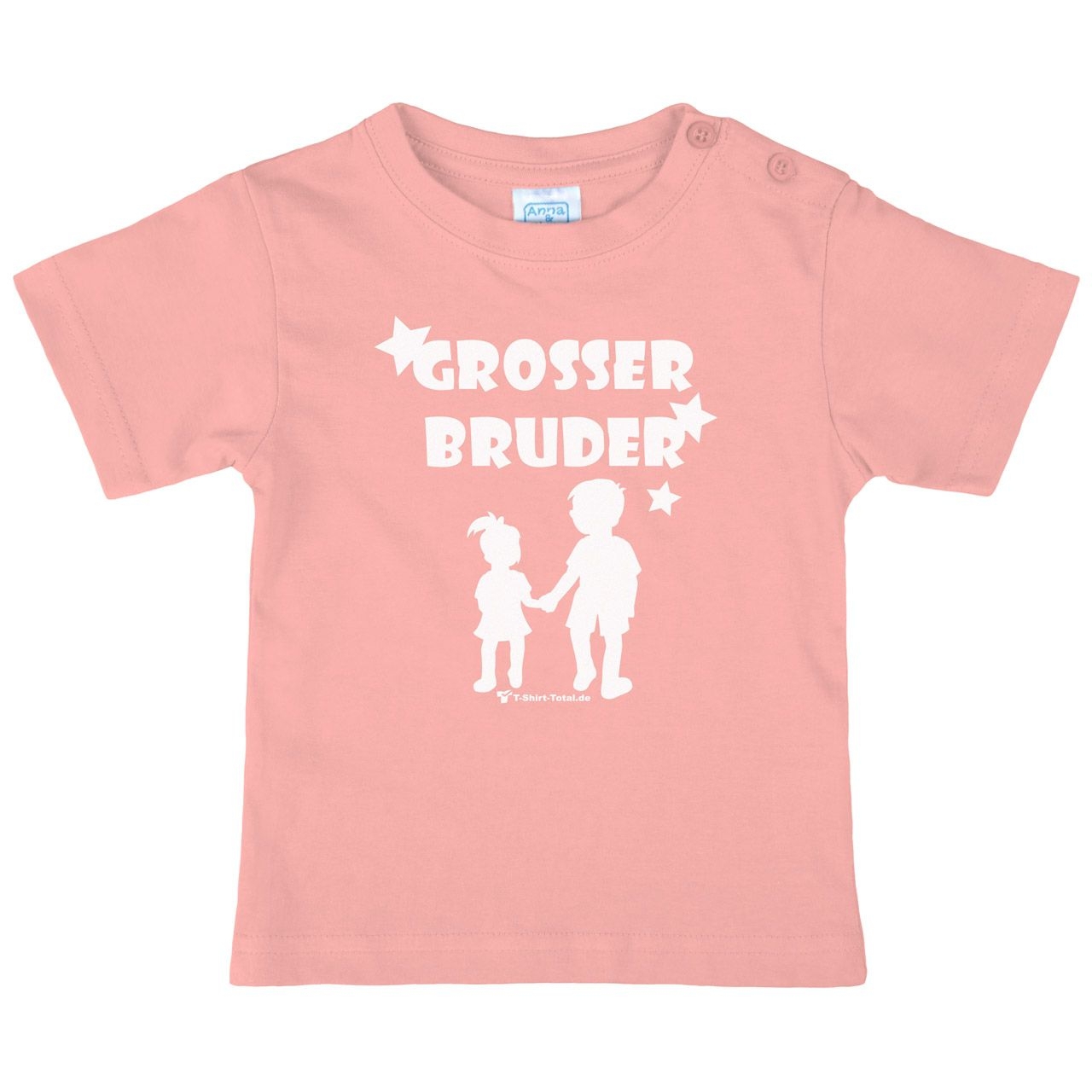 Großer Bruder JM Kinder T-Shirt rosa 122 / 128