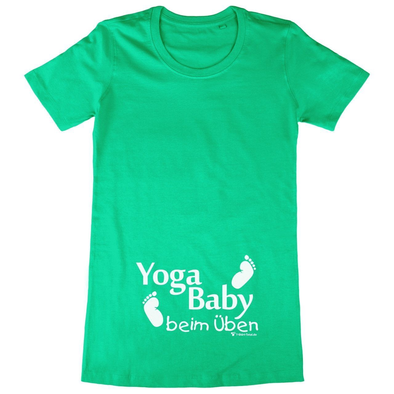 Yoga Baby Woman Long Shirt grün Extra Small