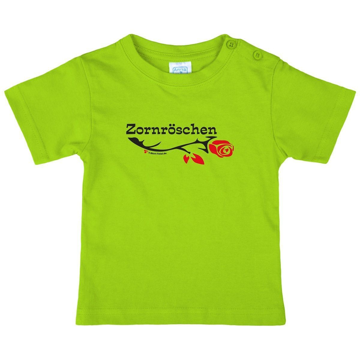 Zornröschen Kinder T-Shirt hellgrün 80 / 86