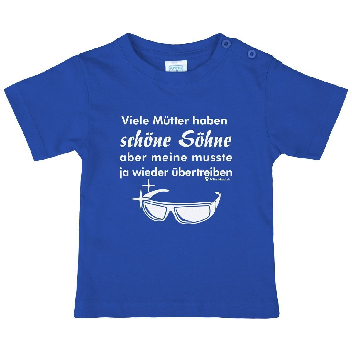 Schöne Söhne Kinder T-Shirt royal 110 / 116