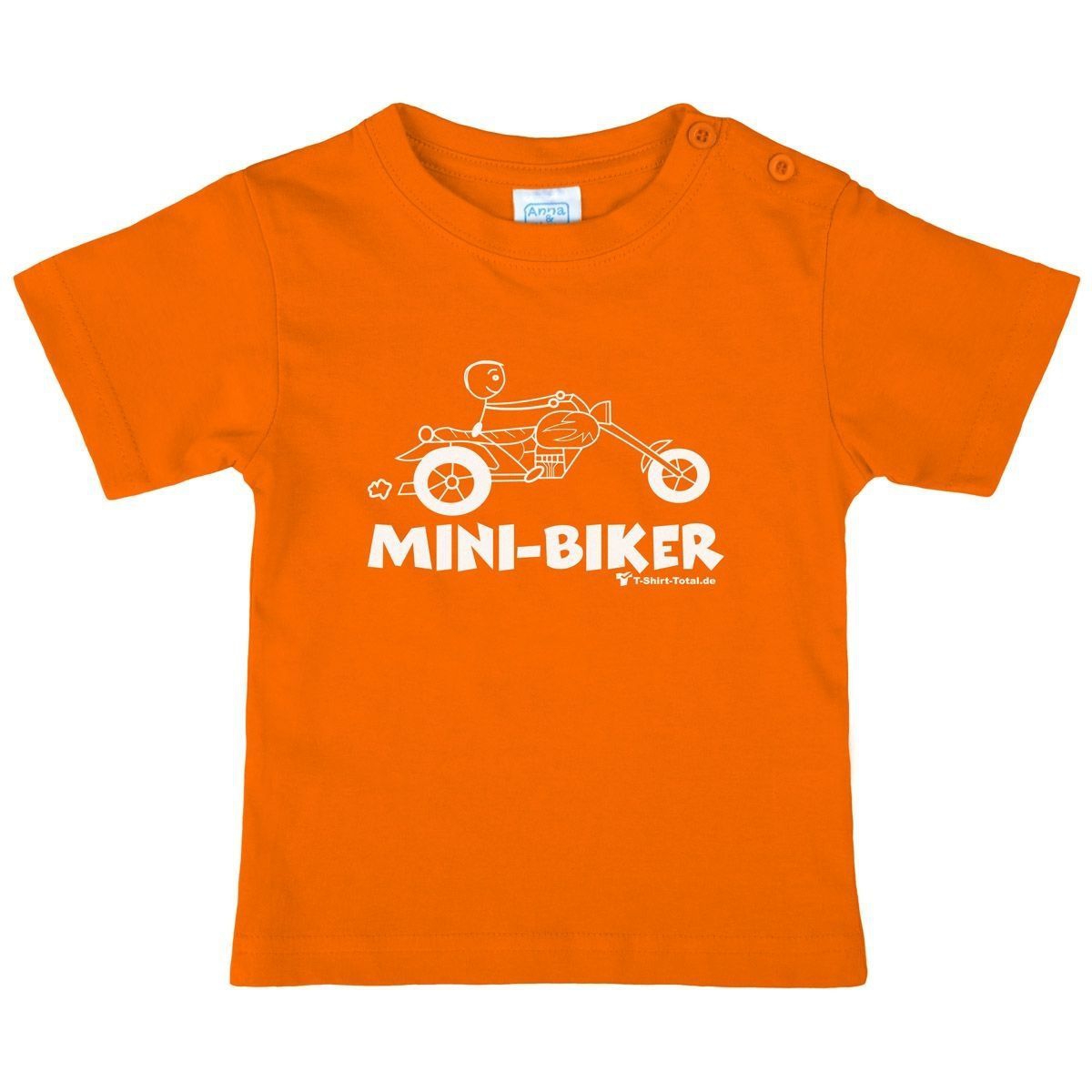 Mini Biker Kinder T-Shirt orange 80 / 86