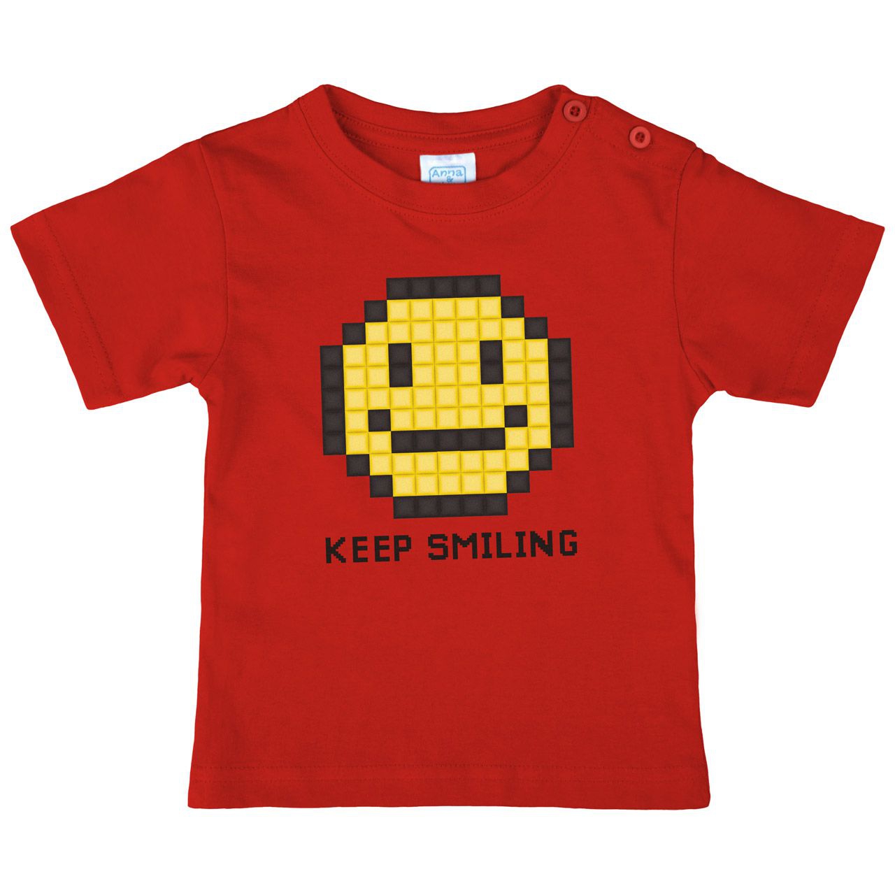 Keep smiling Kinder T-Shirt rot 56 / 62