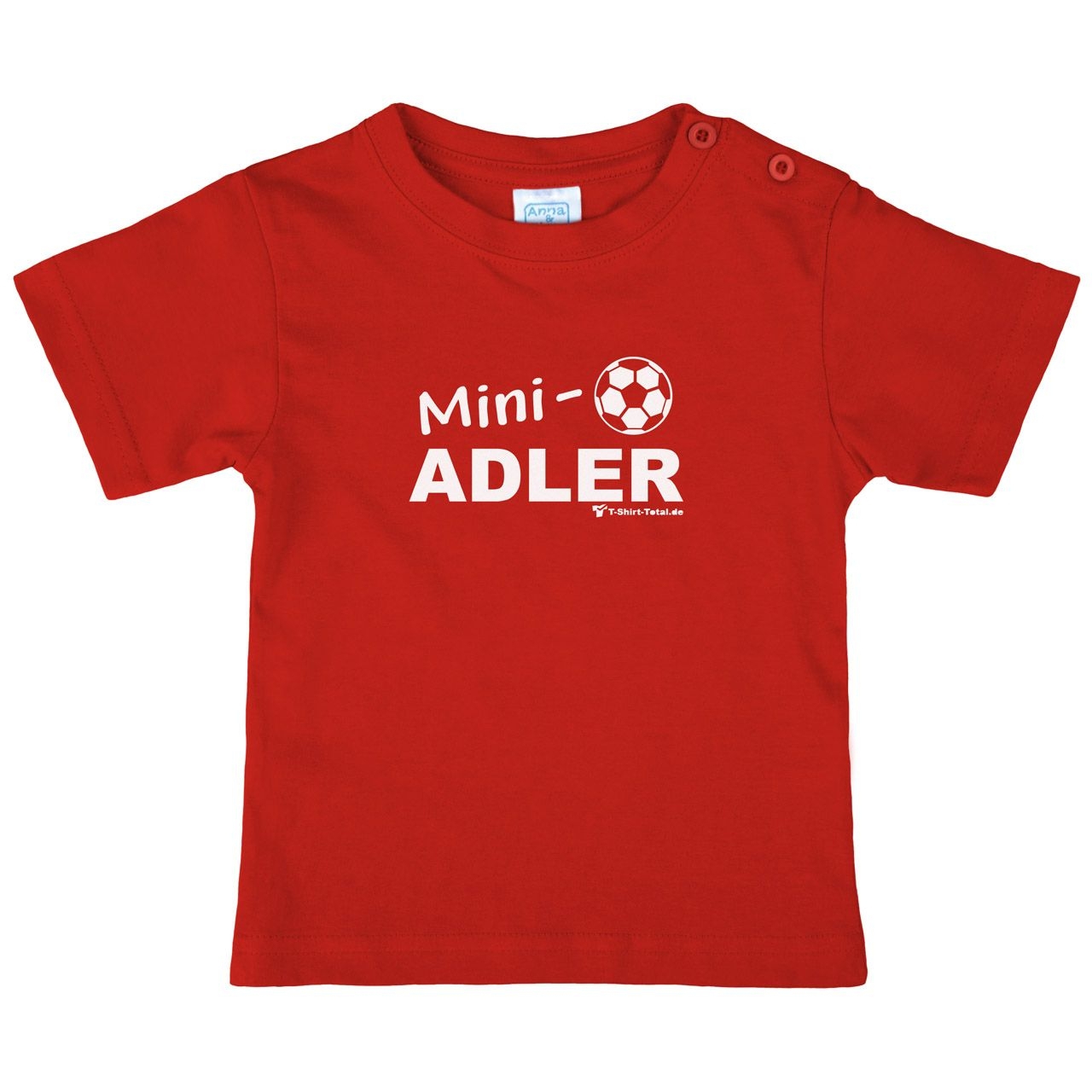 Mini Adler Kinder T-Shirt rot 146 / 152