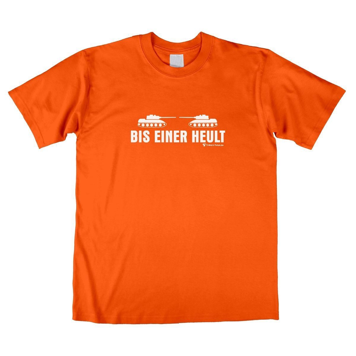 Bis einer heult Unisex T-Shirt orange Small