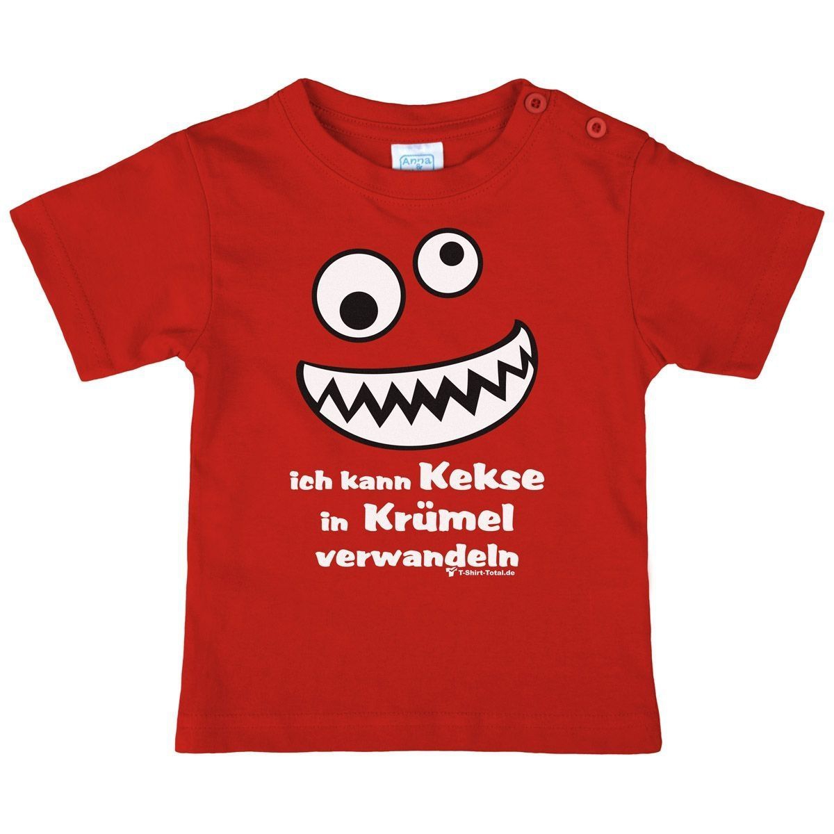 Kekse Krümel Kinder T-Shirt rot 92