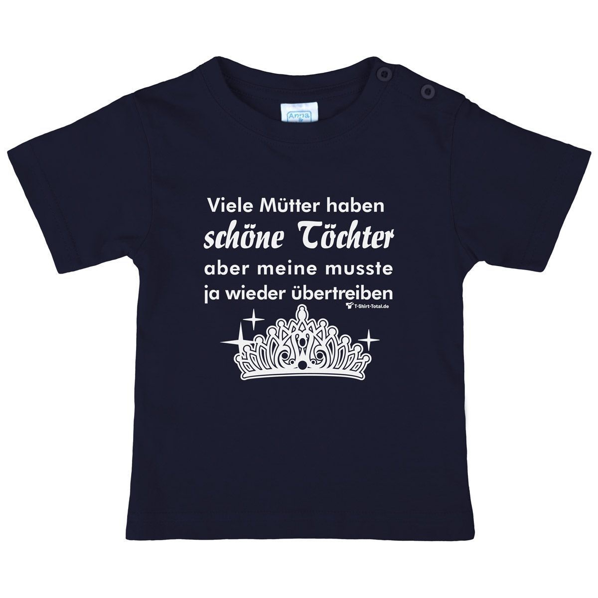 Schöne Töchter Kinder T-Shirt navy 56 / 62