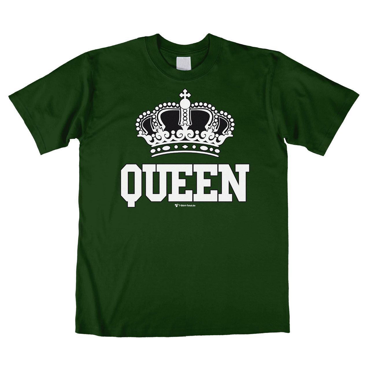 Queen Unisex T-Shirt dunkelgrün Medium