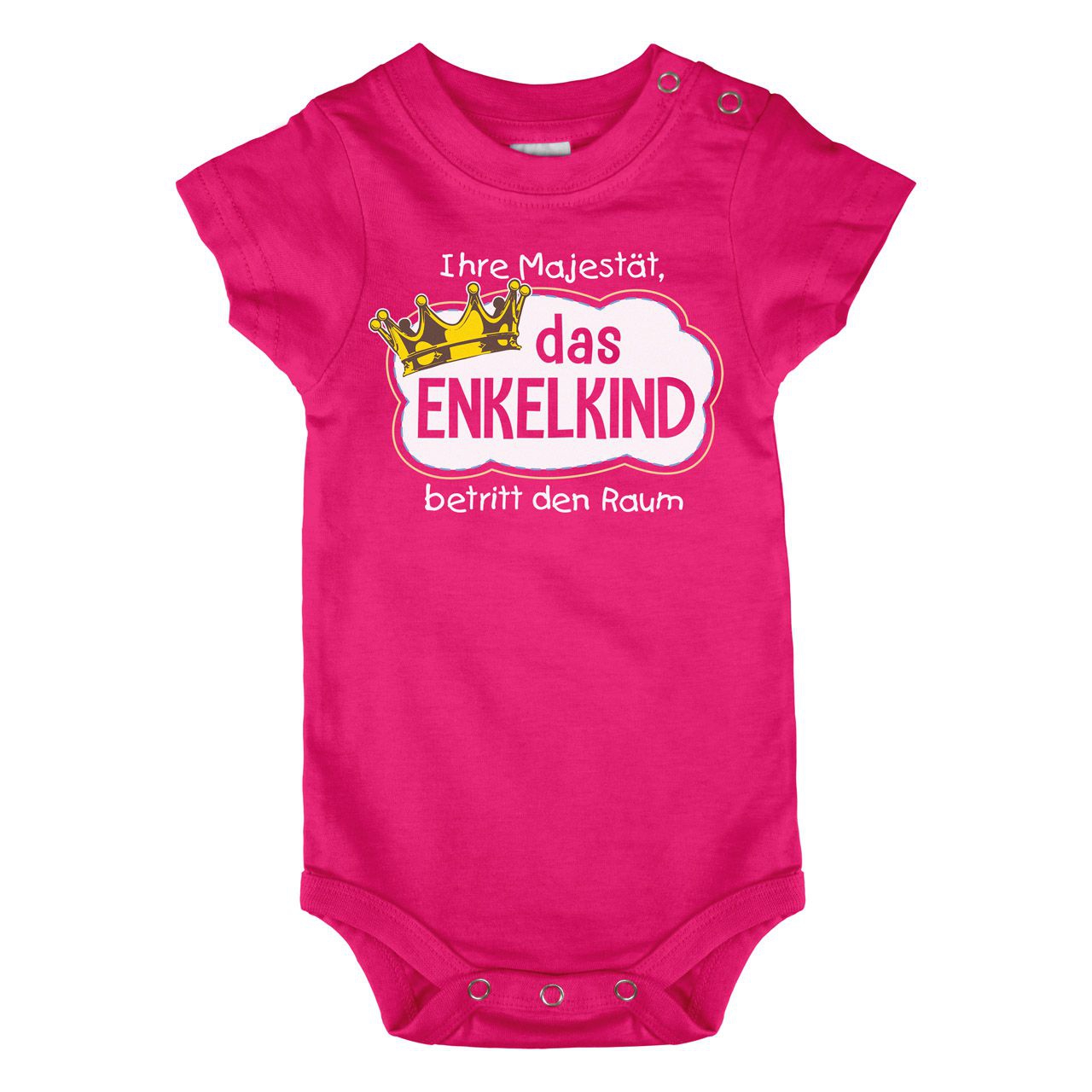 Majestät Enkelkind Baby Body Kurzarm pink 68 / 74