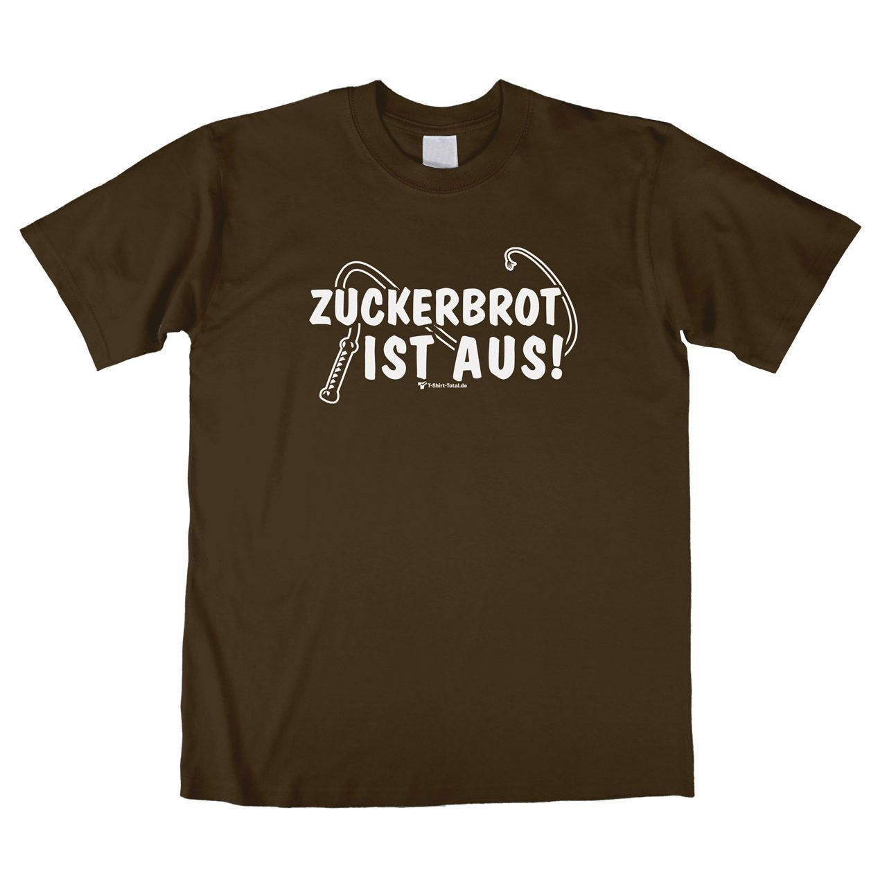 Zuckerbrot Unisex T-Shirt braun Extra Large