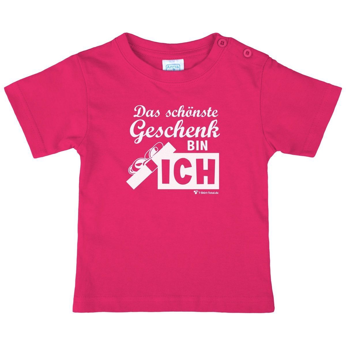 Schönste Geschenk Kinder T-Shirt pink 68 / 74