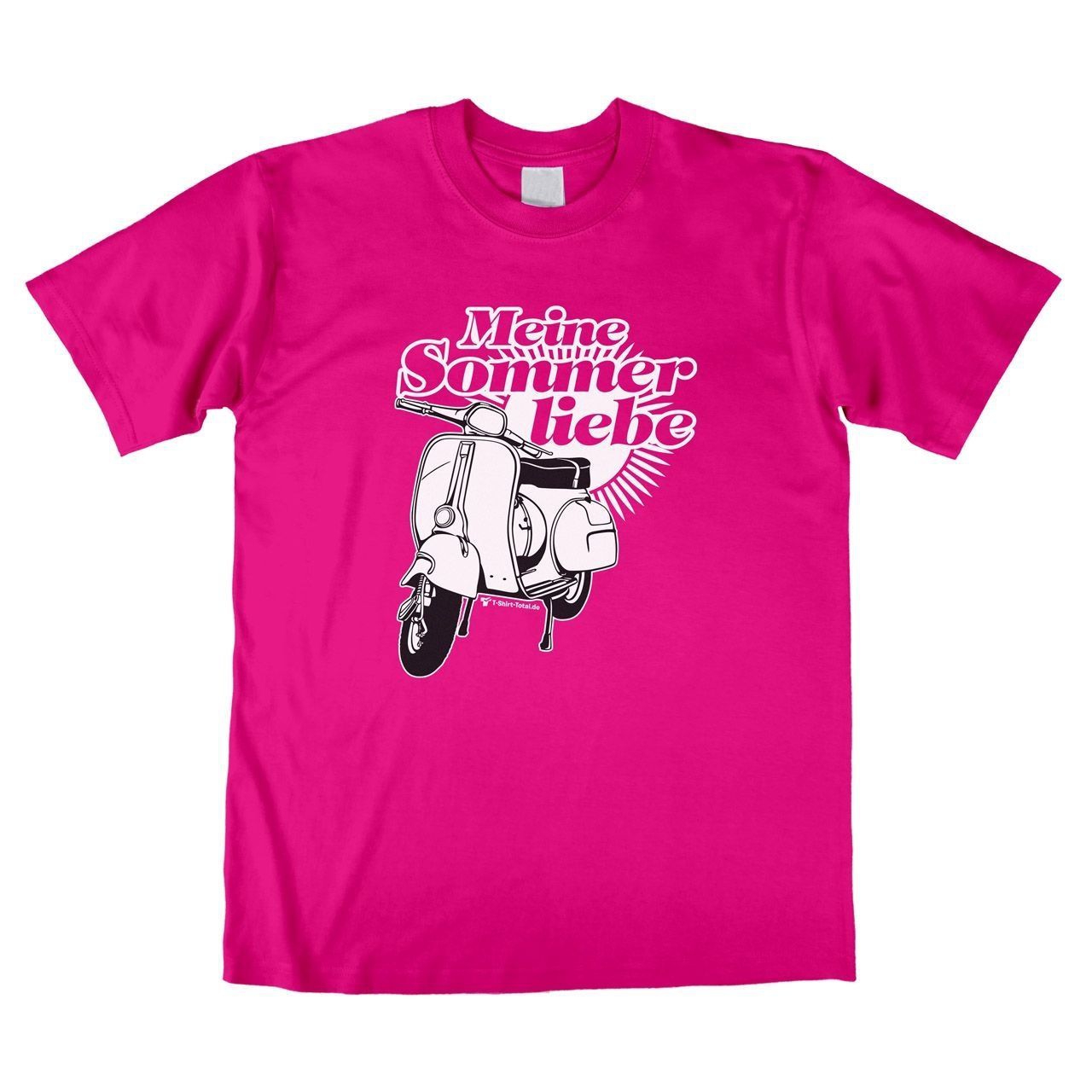 Meine Sommerliebe Unisex T-Shirt pink Large