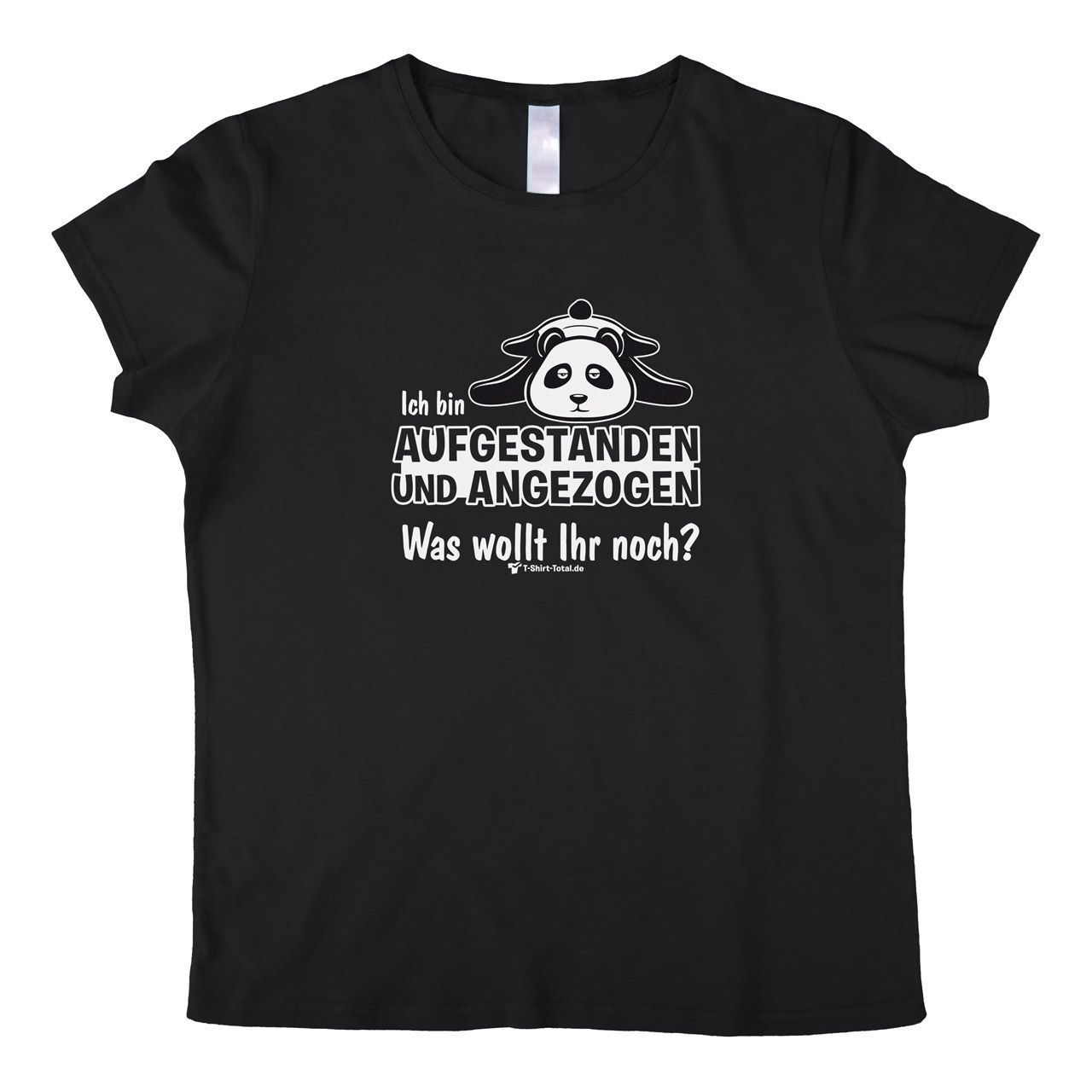 Angezogen Woman T-Shirt schwarz Medium