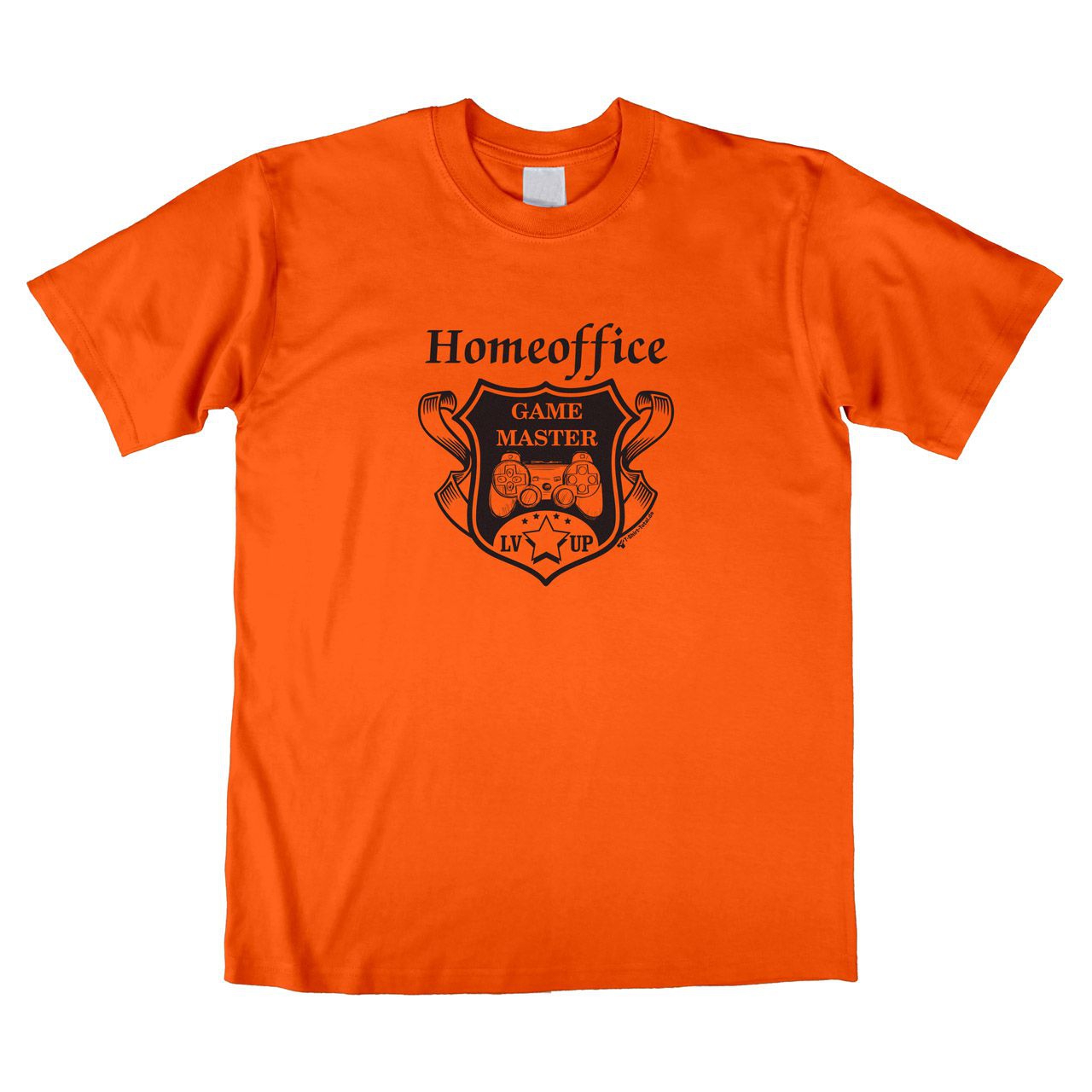 Homeoffice Unisex T-Shirt orange Large