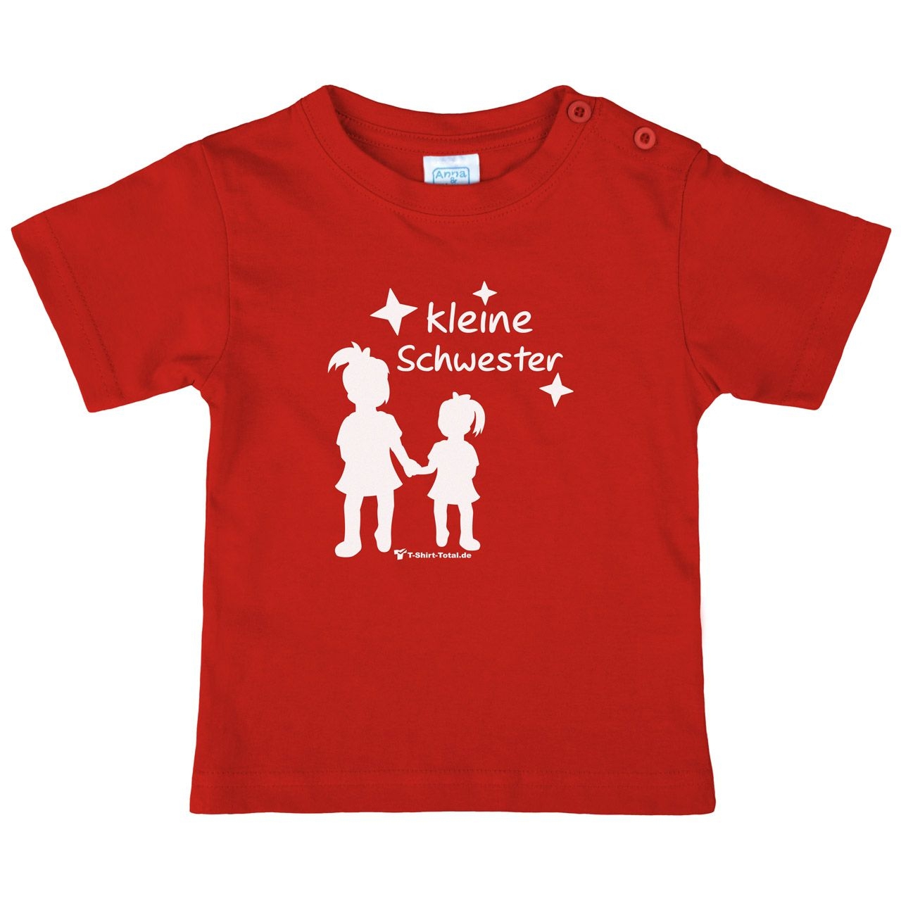 Kleine Schwester MM Kinder T-Shirt rot 68 / 74