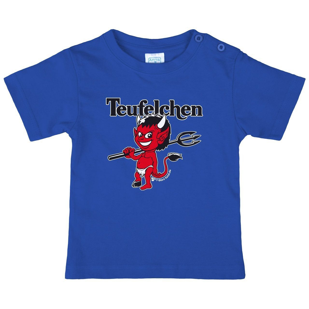 Teufelchen Kinder T-Shirt royal 110 / 116