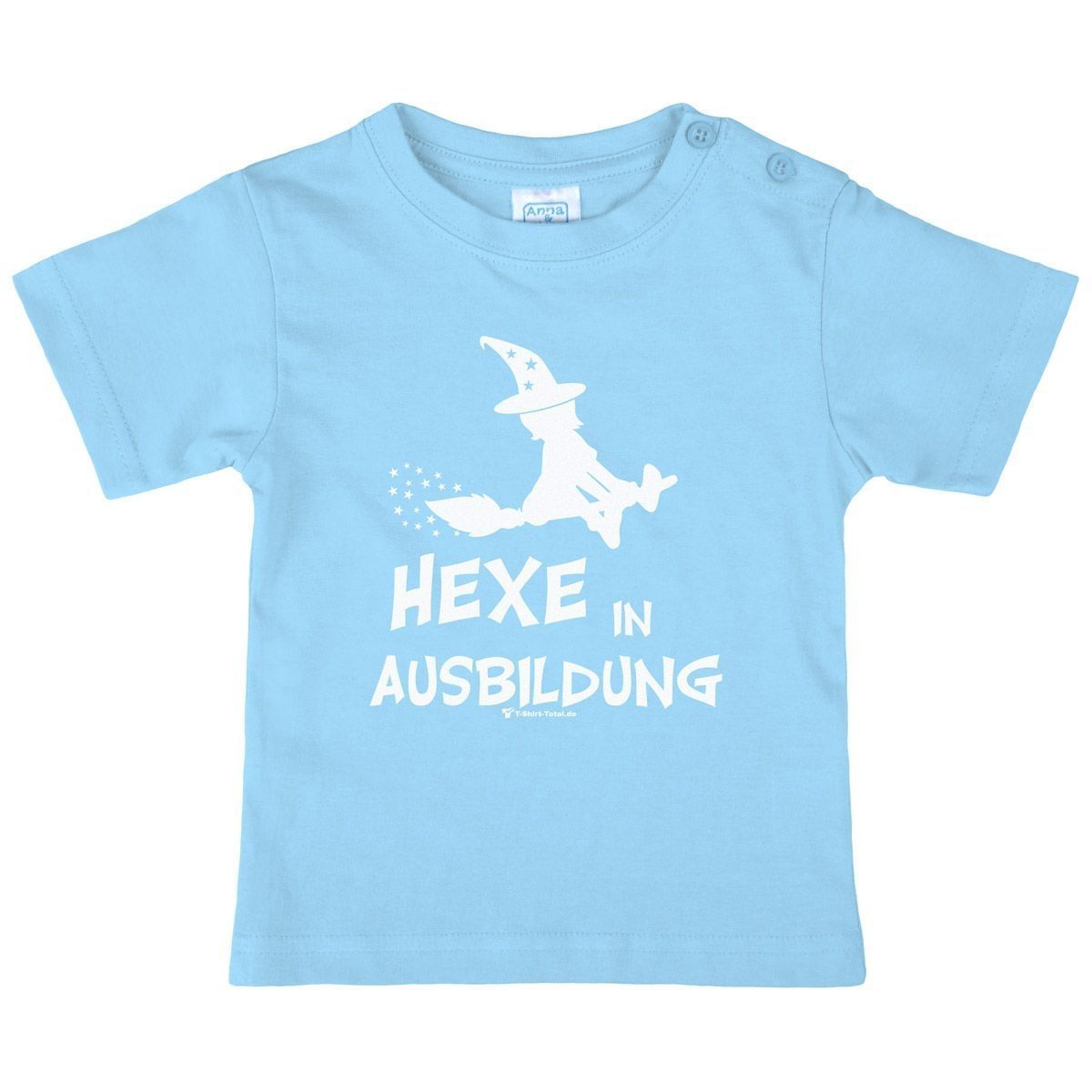 Hexe in Ausbildung Kinder T-Shirt hellblau 110 / 116