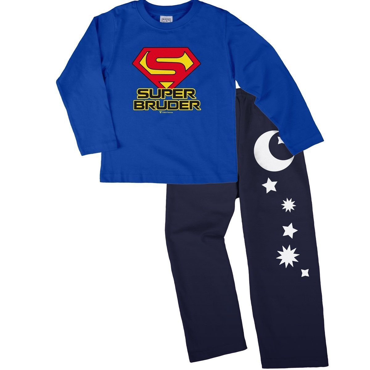 Super Bruder Pyjama Set royal / navy 134 / 140