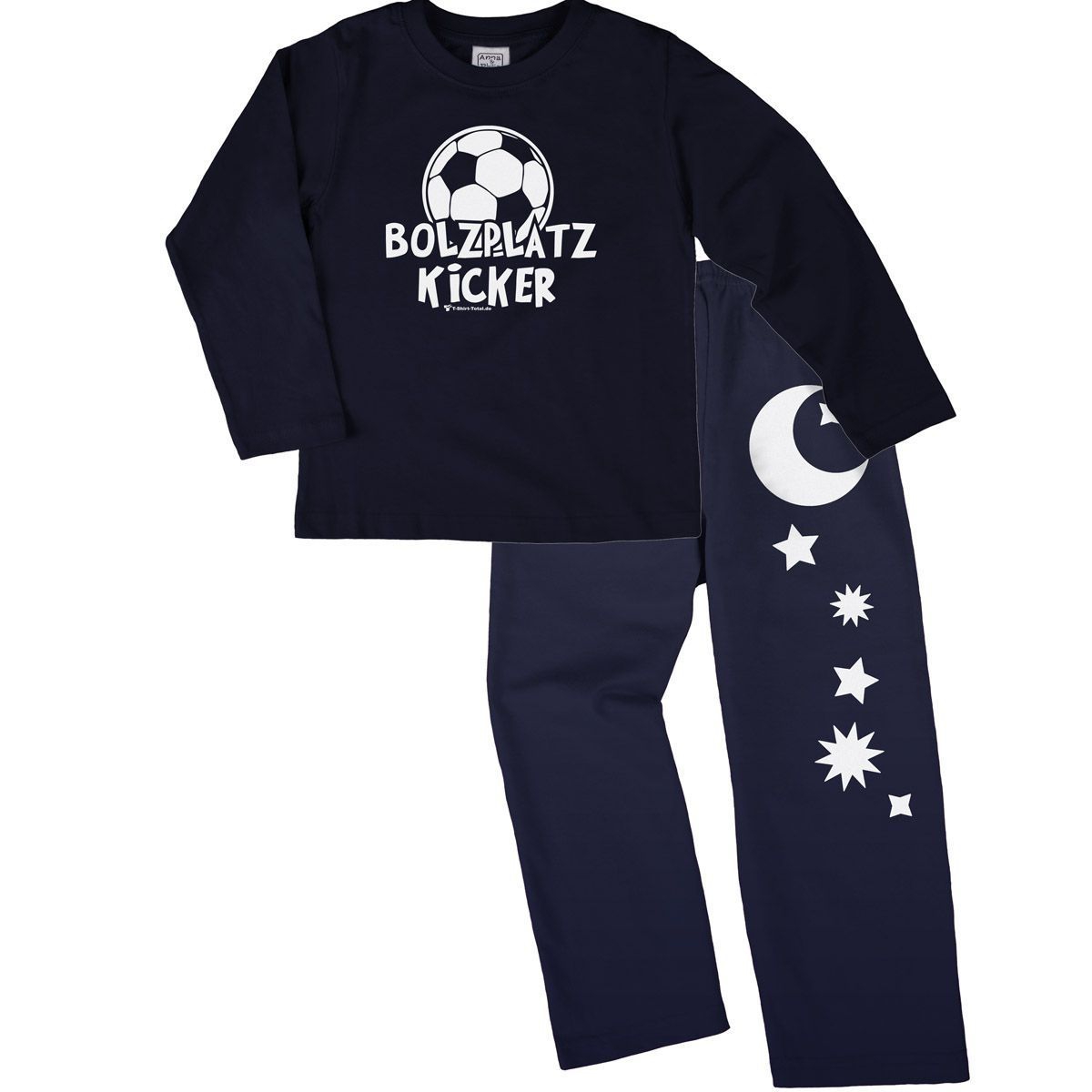 Bolzplatz Kicker Pyjama Set navy / navy 80 / 86
