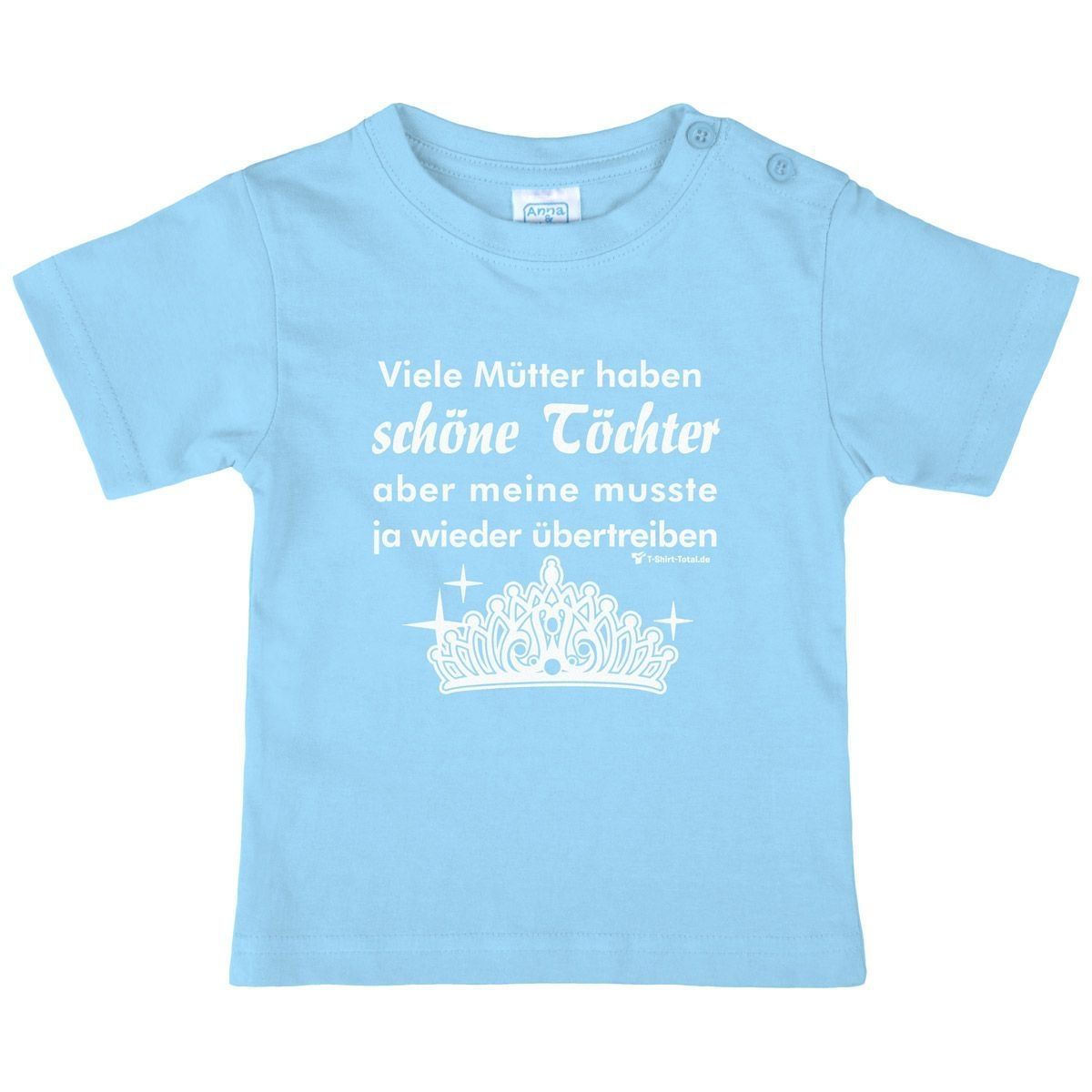 Schöne Töchter Kinder T-Shirt hellblau 56 / 62