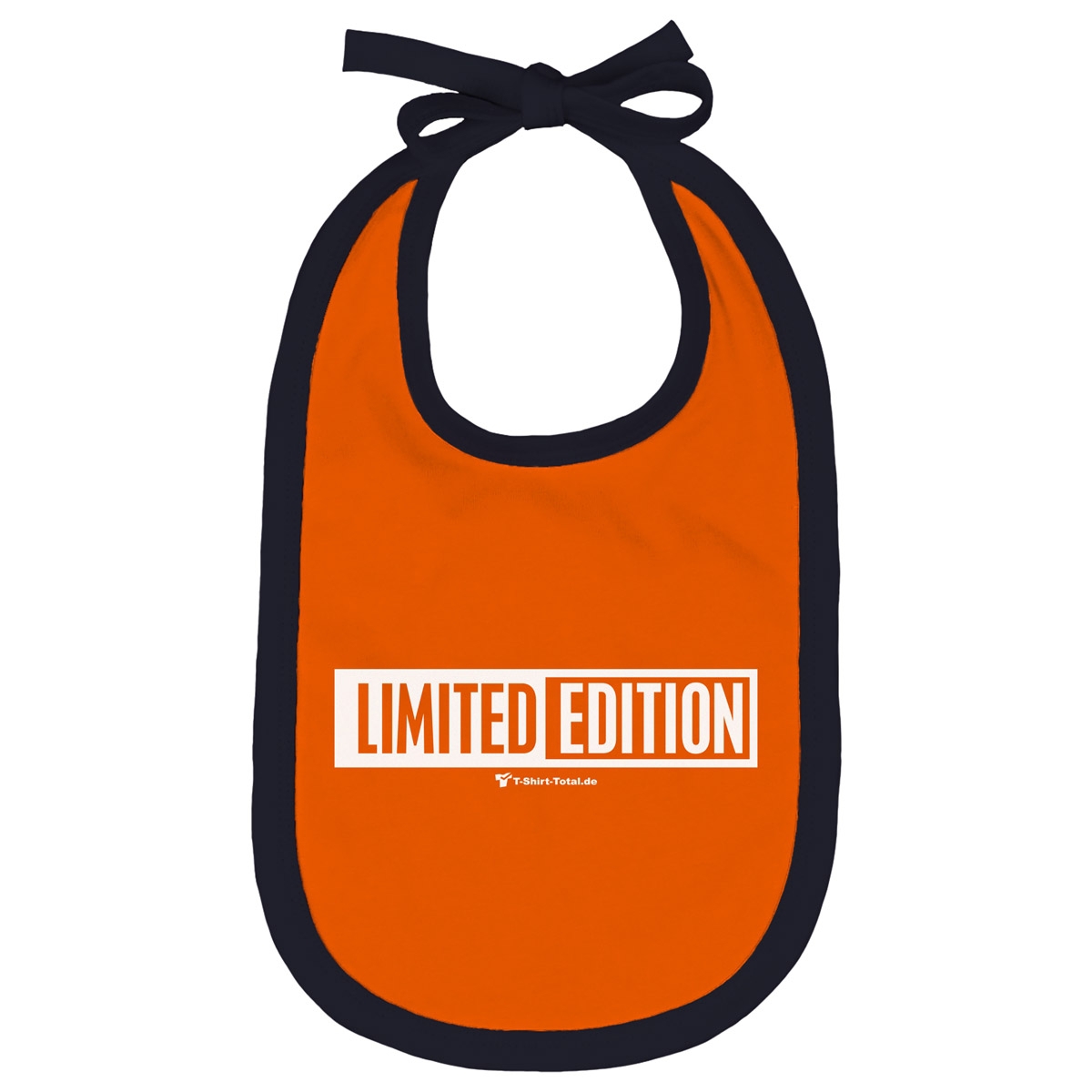 Limited Edition Lätzchen orange / navy