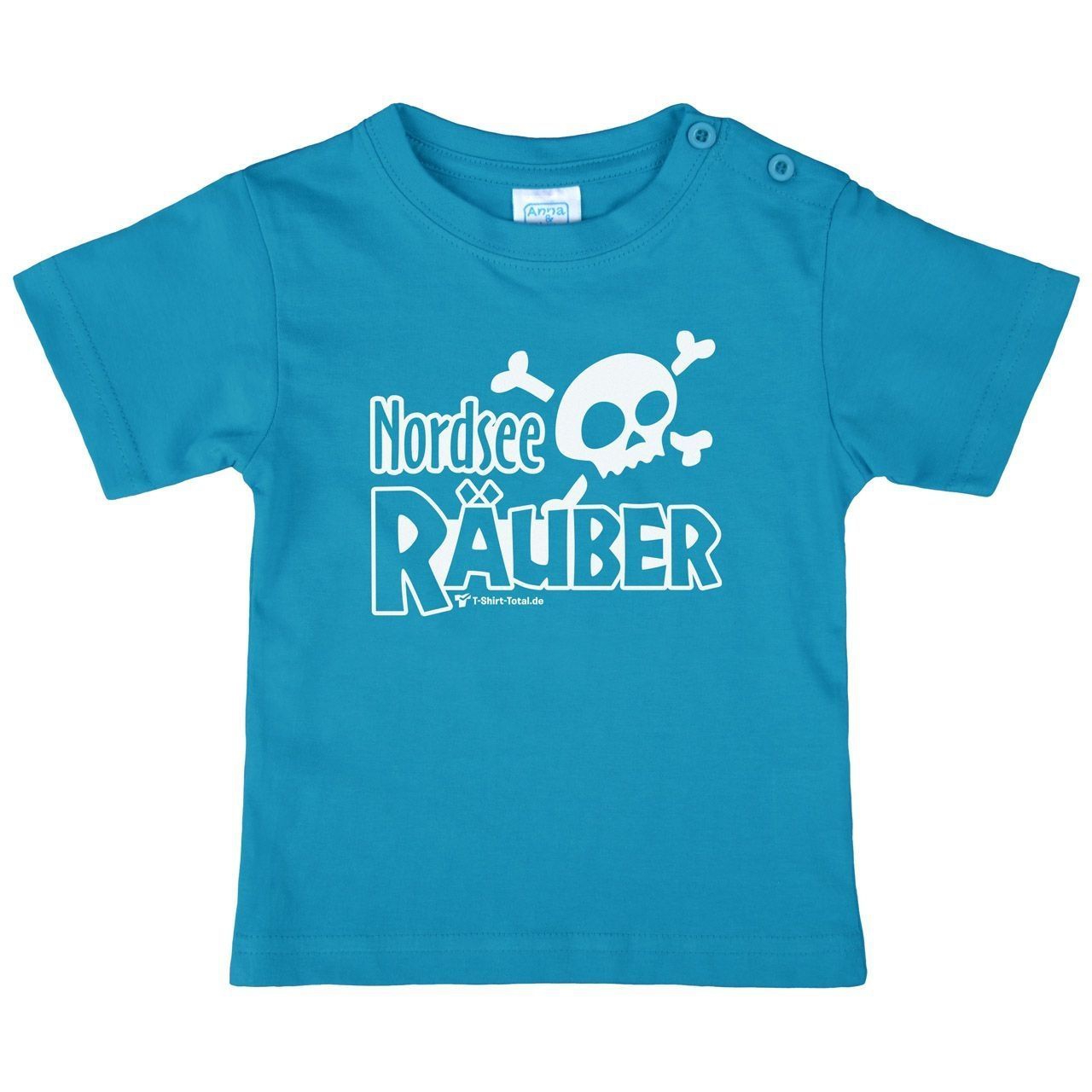 Nordsee Räuber Kinder T-Shirt türkis 110 / 116