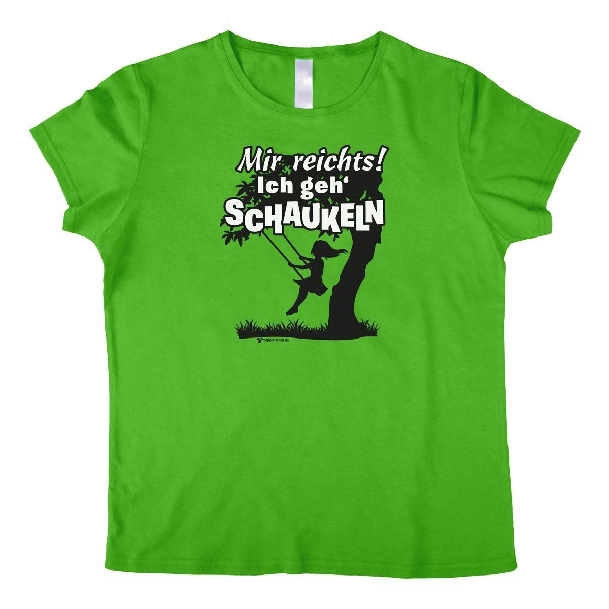 Schaukeln Woman T-Shirt grün Medium